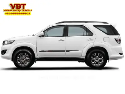 Fortuner on Rent for Outstation