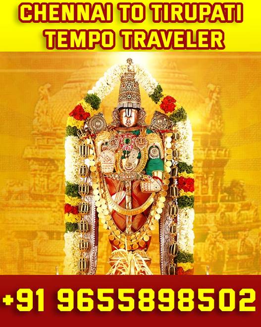 Chennai to Tirupati Tempo Traveller