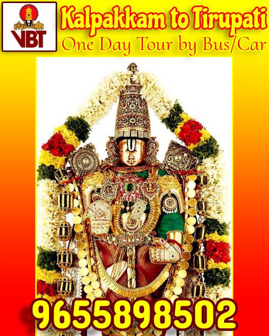 Kalpakkam to Tirupati Package