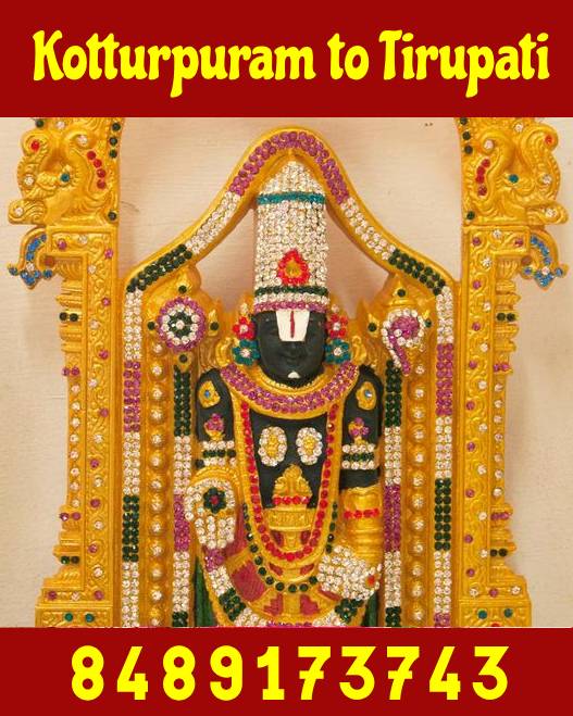 Tirupati Package from Kotturpuram by Bus