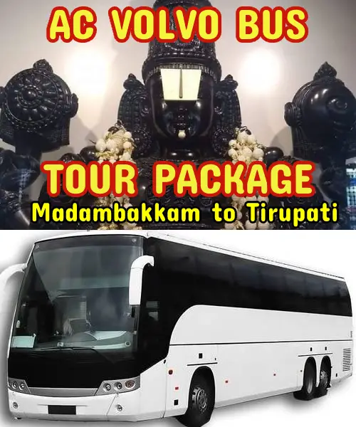 Tirupati Package from Madambakkam by Bus