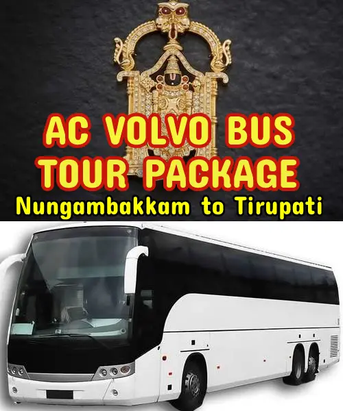 Tirupati Package from Nungambakkam by Bus