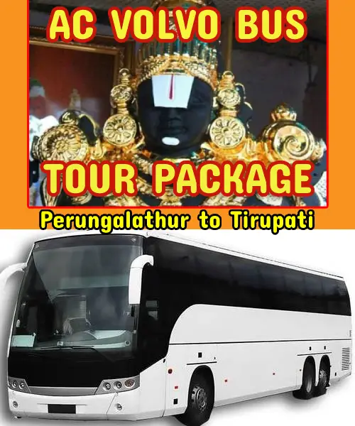 Tirupati Package from Perungalathur by Bus