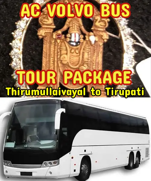 Thirumullaivoyal to Tirupati Package by Bus